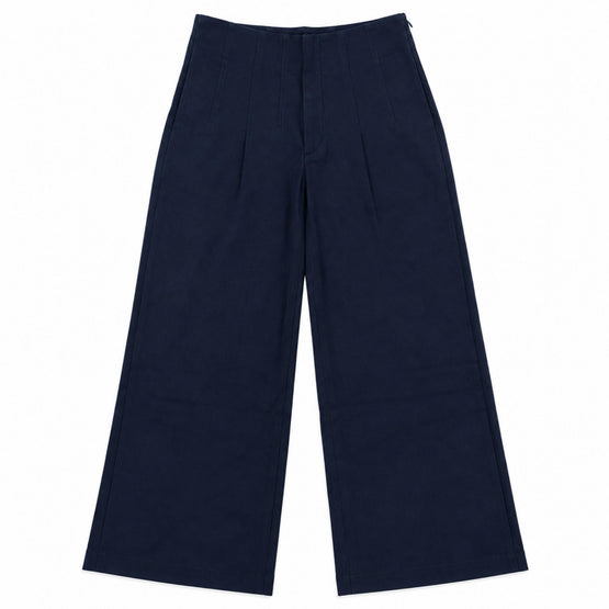 Women Woven Trousers - Navy [價格已含稅]