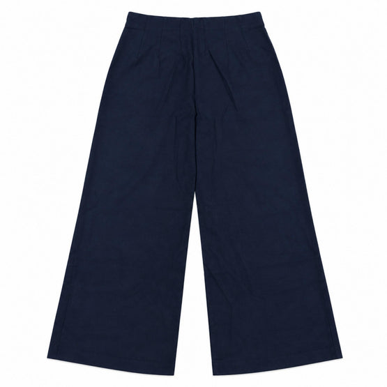 Women Woven Trousers - Navy [價格已含稅]