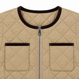 Women Woven Waistcoat - Light Beige [價格已含稅]