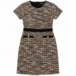 Women Knitted Dress - Black Multi [價格已含稅]