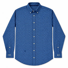 Men Woven Shirt - Blue [價格已含稅]