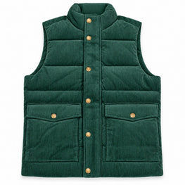 Men Woven Waistcoat - Green [價格已含稅]