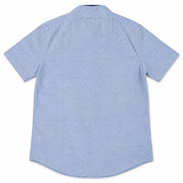 Men Woven Shirt - Blue [價格已含稅]