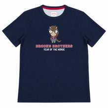 Men Knitted T-shirt - Navy Multi [價格已含稅]