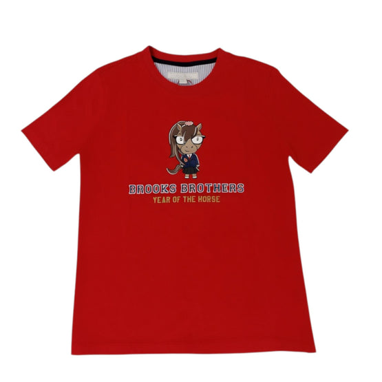 Women Knitted T-shirt - Red Multi [價格已含稅]