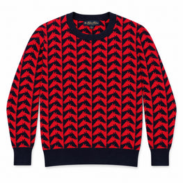 Men Knitted Pullover - Horse Geo [價格已含稅]