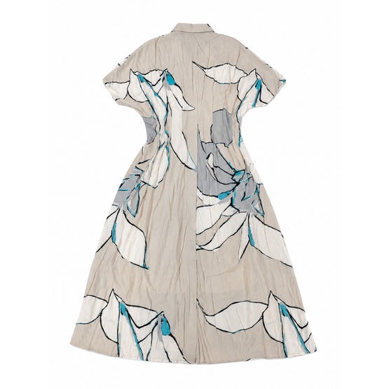 Women Woven Dress - Beige Multi [價格已含稅]