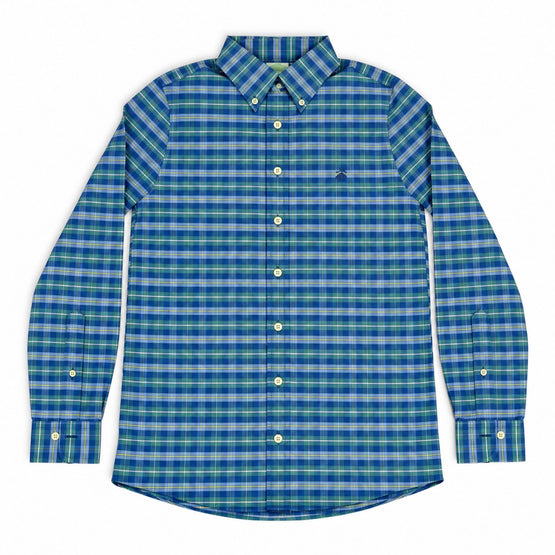 Men Woven Shirt - Green [價格已含稅]