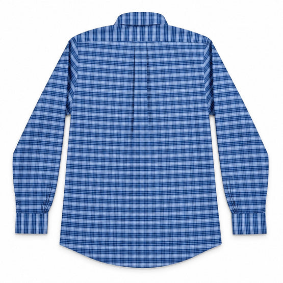 Men Woven Shirt - Blue [價格已含稅]
