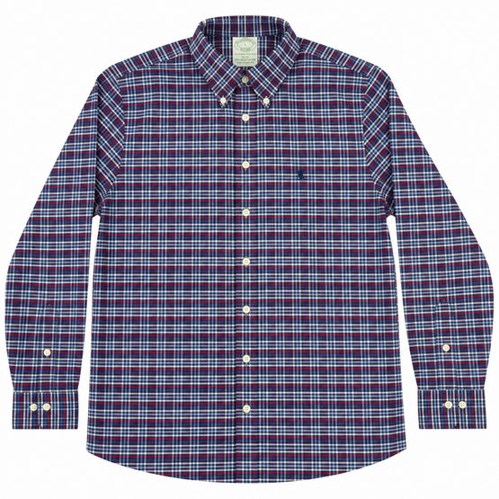 Men Woven Shirt - Navymultitatt [價格已含稅]