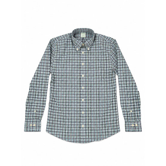 Men Woven Shirt - Teal [價格已含稅]
