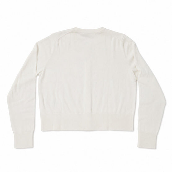 Women Knitted Cardigan - White [價格已含稅]