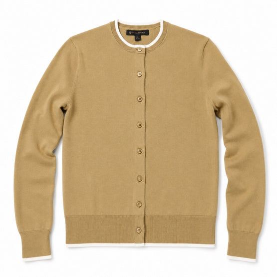 Women Knitted Cardigan - Light Beige [價格已含稅]
