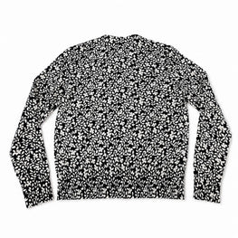Women Knitted Cardigan - Black/White [價格已含稅]