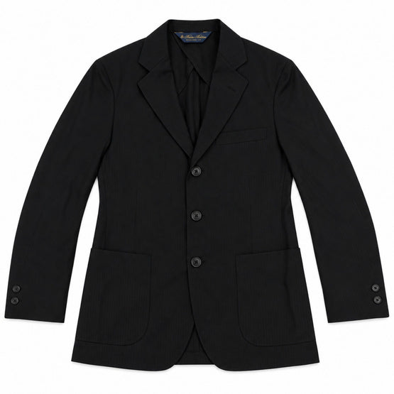 Men Knitted Suit Jacket - Navy [價格已含稅]