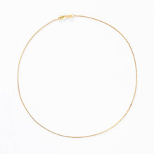 Box Chain Necklace (With Extension) - Gold