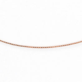 Box Chain Necklace (With Extension) - Rose Gold
