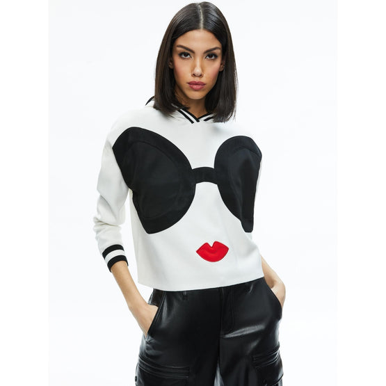 Women Oscar Staceface Hoodie - White [價格已含稅]