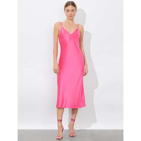 Women Kiro V Neck Slip Dress - Pink [價格已含稅]