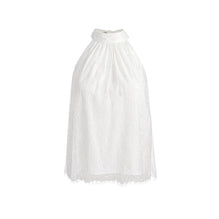 Women Maris Halter Neck Gathered Top - White [價格已含稅]