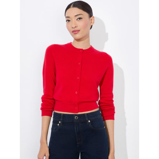 Women Dollie Cardigan - Red [價格已含稅]