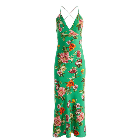 Women Loma V Neck Cami Maxi Slip Dress - Multi [價格已含稅]
