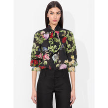 Women Lloyd Slit Sleeve Btn Dwn Blouse - Multi [價格已含稅]