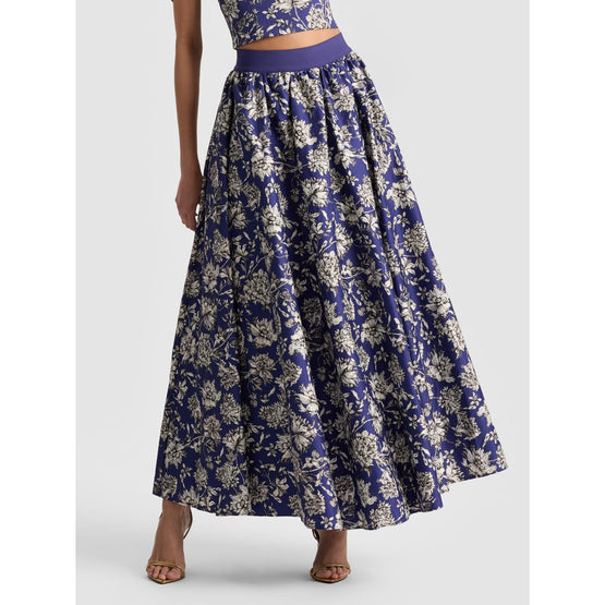 Women Nilda Voluminous Maxi Skirt - Blue [價格已含稅]