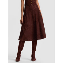 Women Sosie Suede Midi Skirt - Brown [價格已含稅]