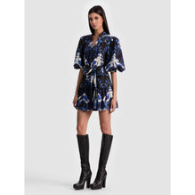 Women Cora Voluminous Tiered Mini Shirt Dress - Blue [價格已含稅]