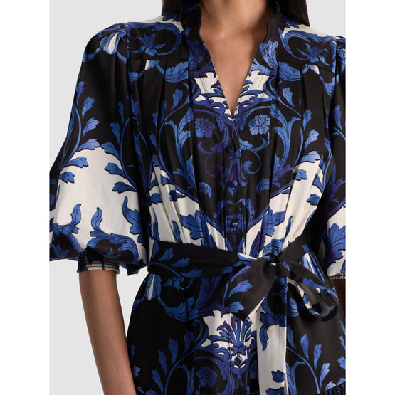 Women Cora Voluminous Tiered Mini Shirt Dress - Blue [價格已含稅]