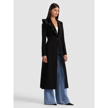 Women Faie Slim Ruffle Long Blazer - Black [價格已含稅]