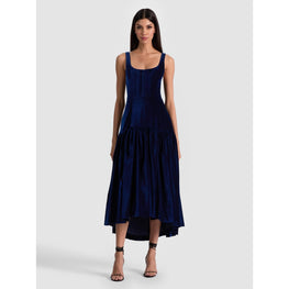 Women Diana Sleeveless Structured Midi Dress - Blue [價格已含稅]