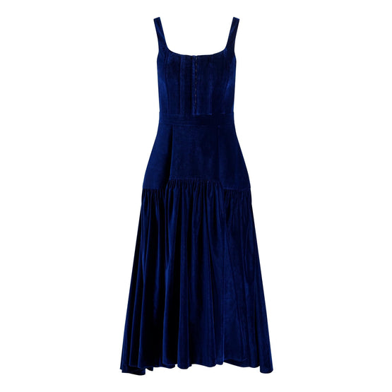 Women Diana Sleeveless Structured Midi Dress - Blue [價格已含稅]