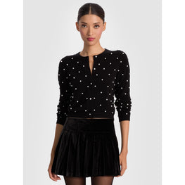 Women Dollie Embellished Cardi - Black [價格已含稅]