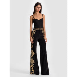 Women Dylan Embr Hr Wide Leg Pant - Multi [價格已含稅]