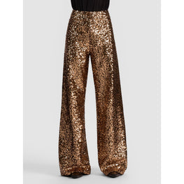 Women Athena Sequin Pant - Gold/Black [價格已含稅]