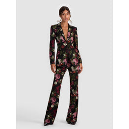 Women Breann Long Fitted Blazer - Black/Multi [價格已含稅]