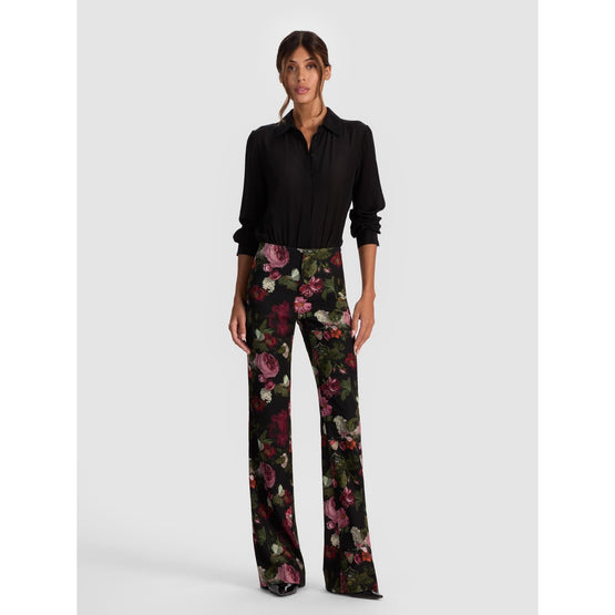 Women Teeny Bootcut Pant - Black/Multi [價格已含稅]