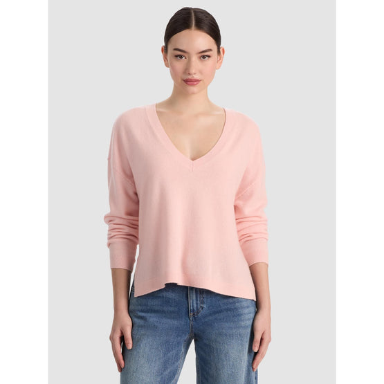 Women Williams Easy Vn Pullover - Pink [價格已含稅]