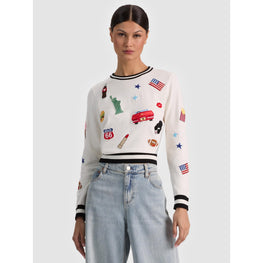 Women Carolann Americana Shrunken Pullover - Multi [價格已含稅]