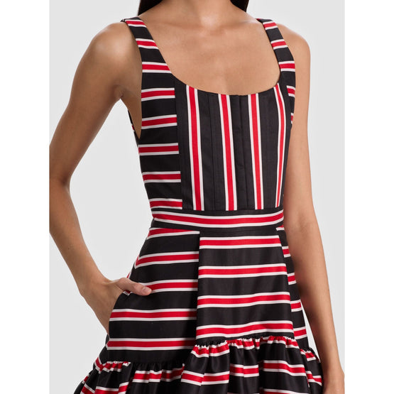 Women Diana Sleeveless Strctrd Midi Dress - Multi [價格已含稅]