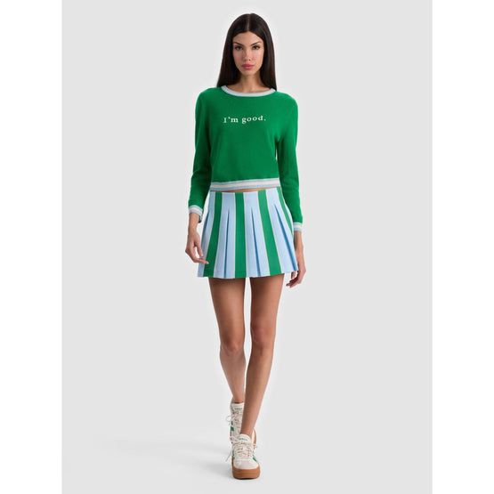 Women Emilie Lr Wide Plt Mini Skirt - Multi [價格已含稅]