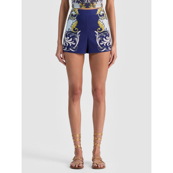 Women Hera Hr Back Zip Short - Blue, Multi [價格已含稅]