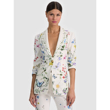 Women Breann Long Fitted Blazer - White, Multi [價格已含稅]