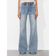 Women Juno Hr Braided Wb Patch Pkt Jean - Blue [價格已含稅]