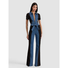 Women Gorgeous Wide Leg Jumpsuit - Blue, Black [價格已含稅]