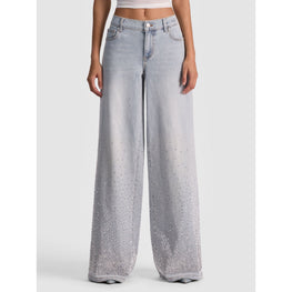 Women Amazing Lr Embell Baggy Jean - Blue [價格已含稅]