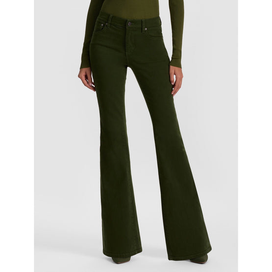 Women Roseline Mr Skinny Flare Jean - Green [價格已含稅]