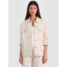 Women Jeff Embell Oversized Denim Jacket - Multi [價格已含稅]
